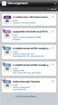 Mobile Screenshot of discorganized.com